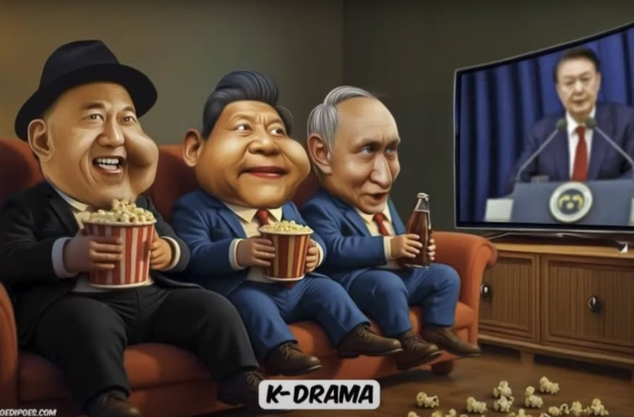 윤석열 사태를 그린 '해외만평' | 인스티즈