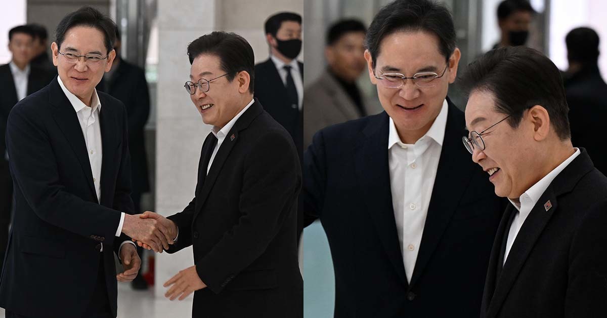 이재명이 로비까지 나와 마중한 이재용에게 한 말 | 인스티즈