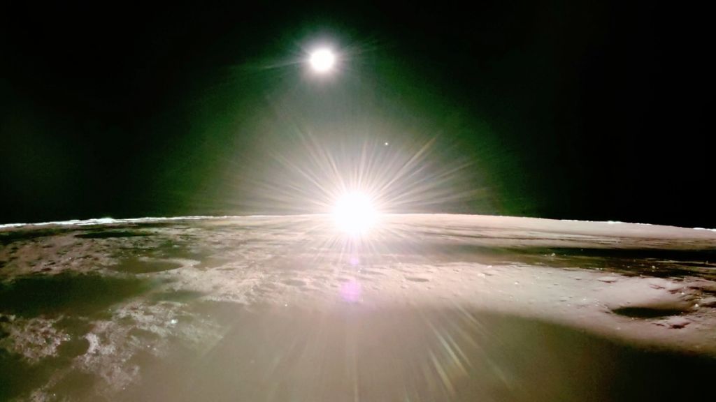 달에서 촬영한 일몰 (최초의 고화질 사진) | 인스티즈