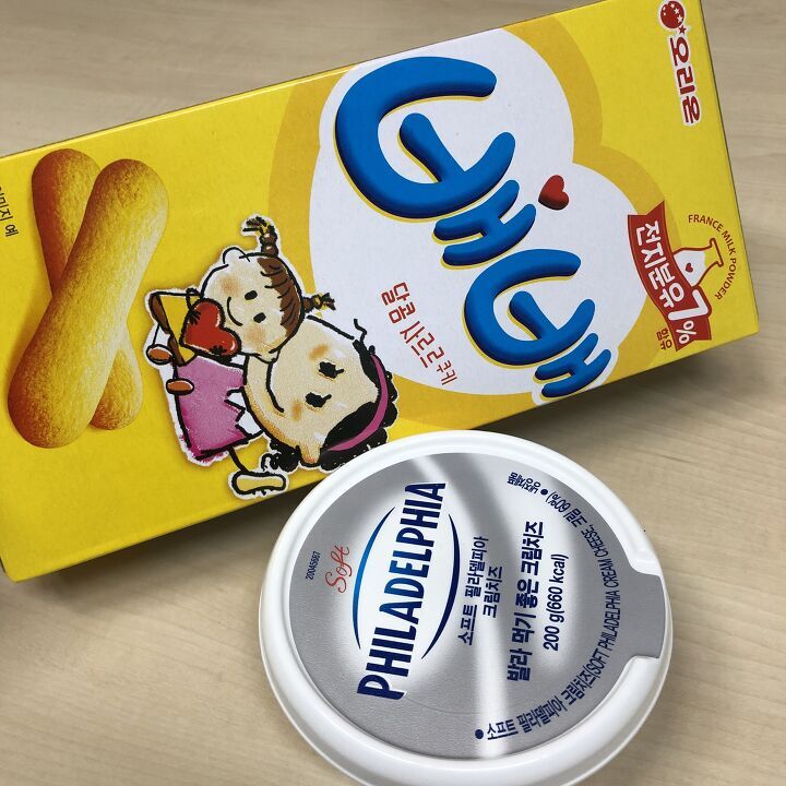 크림치즈와 함께 먹으면 난리 난다는 과자의 정체 jpg | 인스티즈