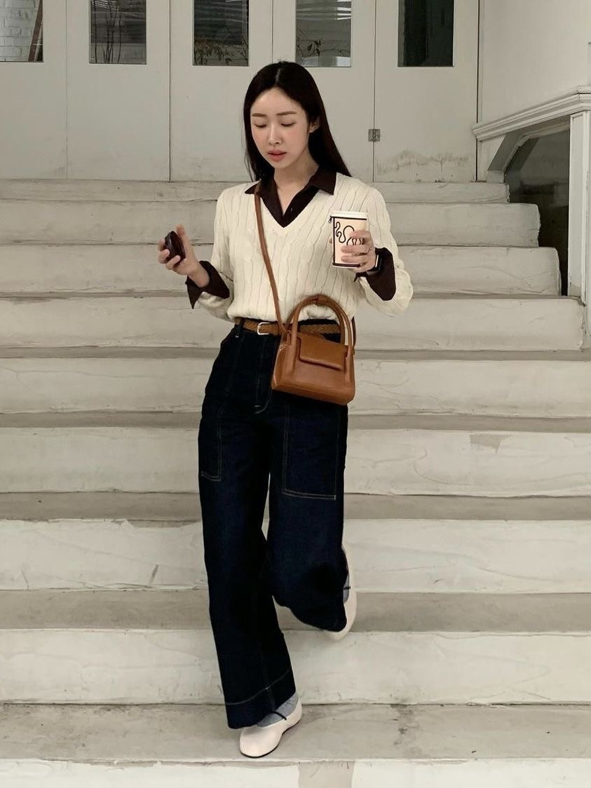 봄가을엔 셔츠&니트조합 최고🧶👔 | 인스티즈