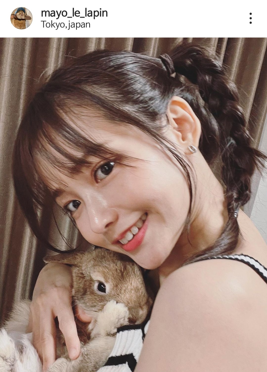 하연수가 키우는 토끼.jpg | 인스티즈