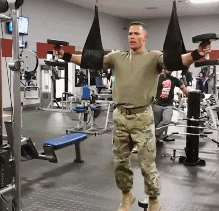 이게 뭔가 싶은 미군 피지컬.gif | 인스티즈