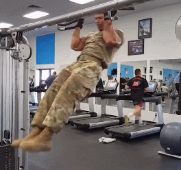 이게 뭔가 싶은 미군 피지컬.gif | 인스티즈