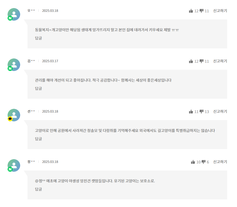 서울시 길고양이 급식소 및 잠자리 제도화 제안! 고양이를 사랑하는분들 공감 부탁드립니다! | 인스티즈