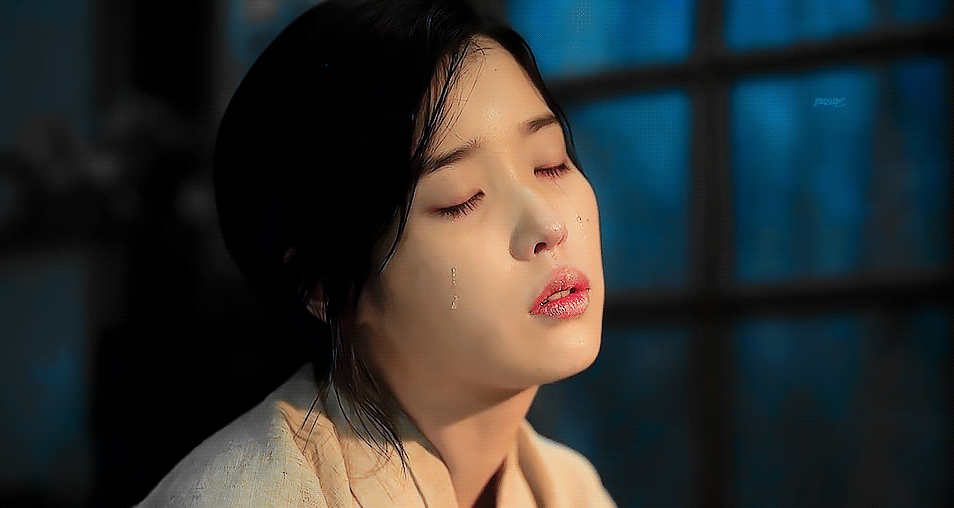 폭싹 속았수다 침도 안 나올 것 같은 아이유 눈물 연기 횟수.gif | 인스티즈