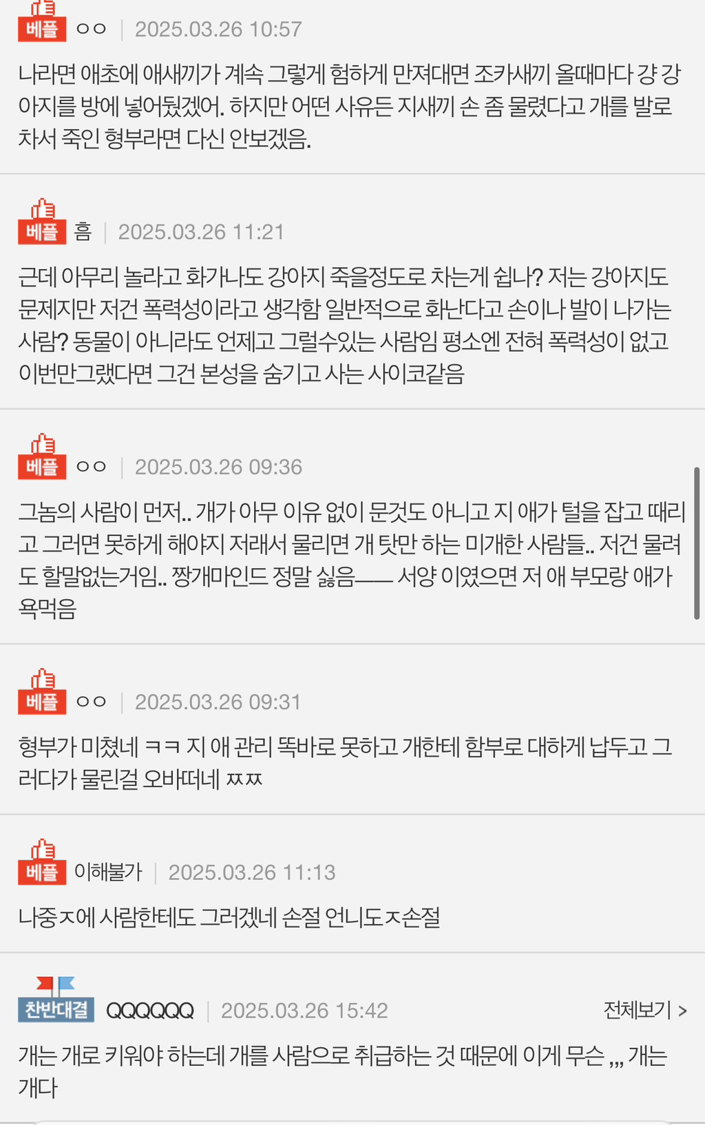 형부가 제 반려견을 죽였어요 | 인스티즈