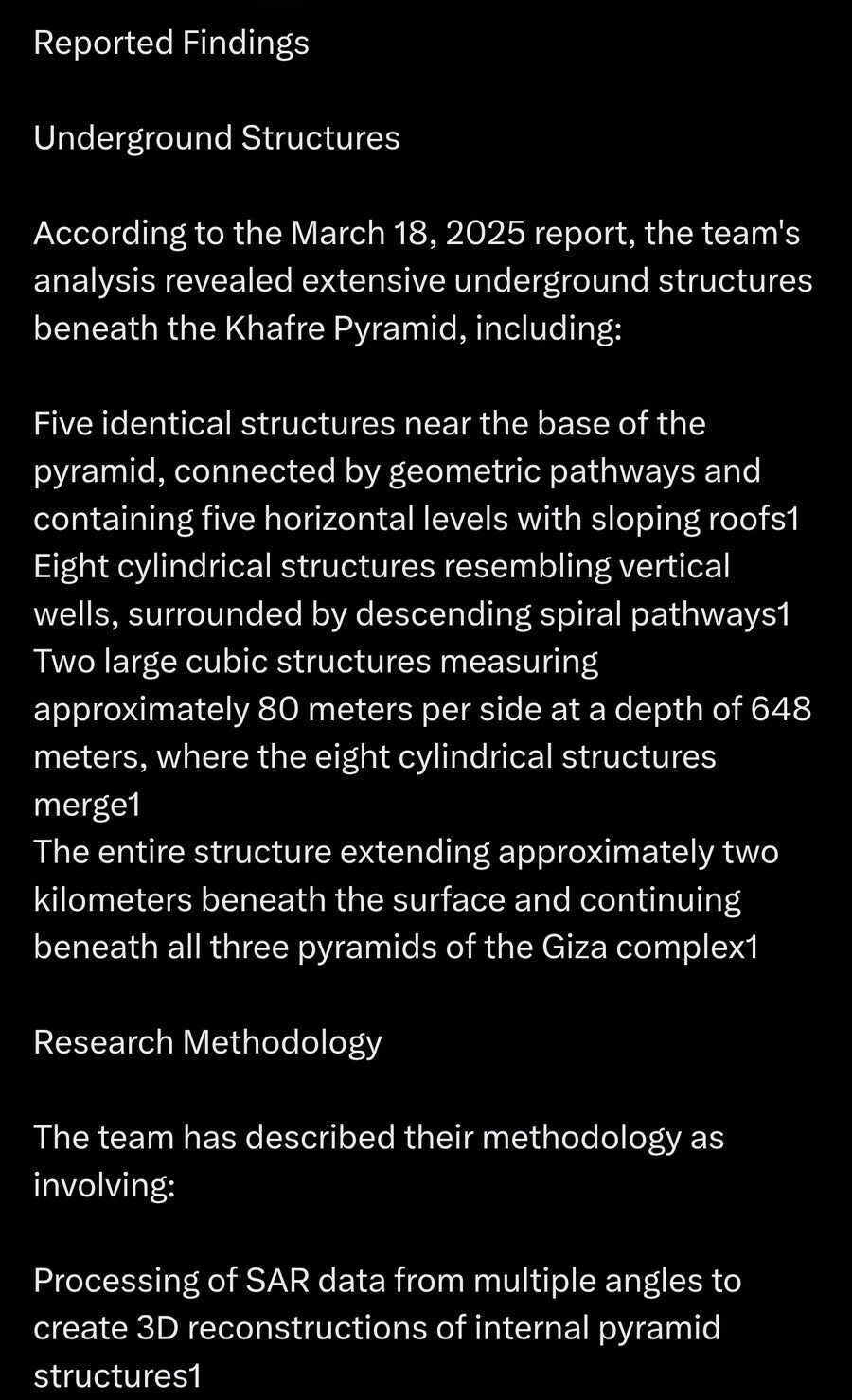 피라미드 지하에 초거대 구조물 발견됨 | 인스티즈