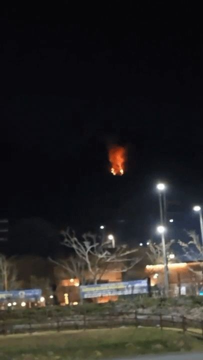 대구광역시 달성군 옥포읍 산불 진화중 | 인스티즈