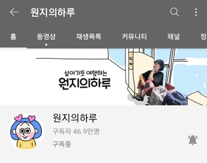 유튜버 원지의 하루 진짜 본새의 끝이라고 생각하는 달글 | 인스티즈