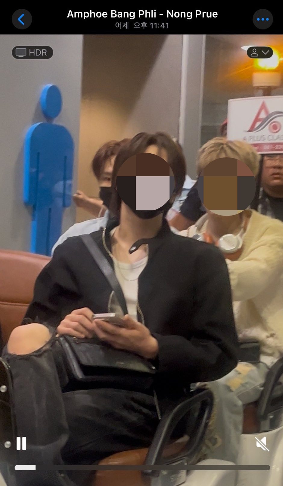 트위터에 올라온 남돌 공항카트 강탈사건 | 인스티즈