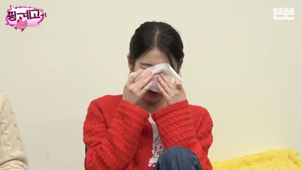 [핑계고] 조세호 한마디에 찐 웃음 터진 아이유.jpgif | 인스티즈