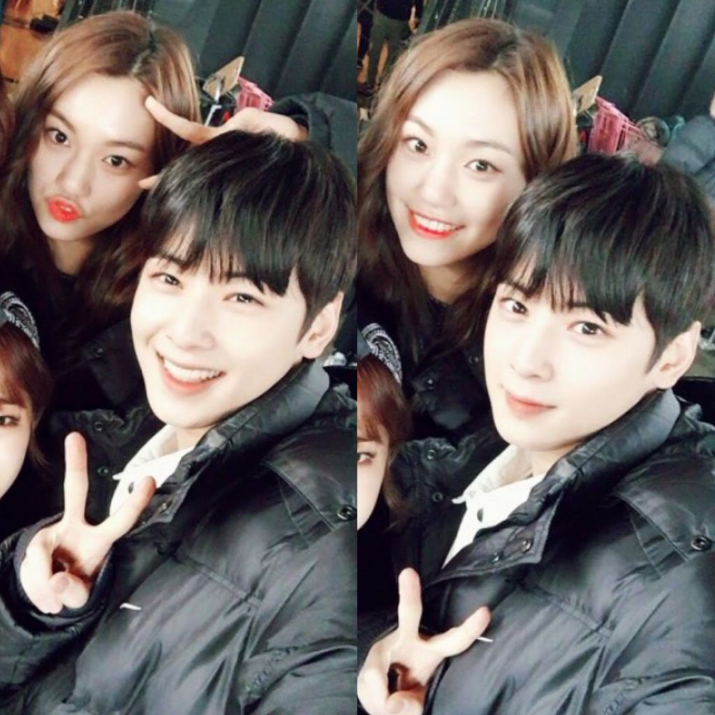 성장통 오는 김도연과 차은우 투샷 | 인스티즈