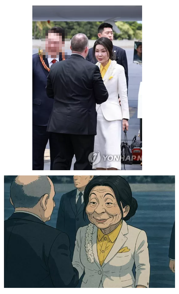 챗지피티가 그려준 지브리풍 김명신.jpg | 인스티즈