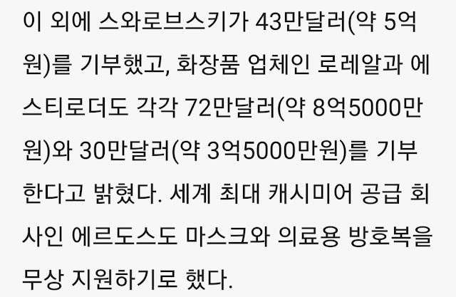 외국 기업들 한국에서 돈 긁어모으면서 기부 1도 안 하는거 괘씸한 달글 | 인스티즈