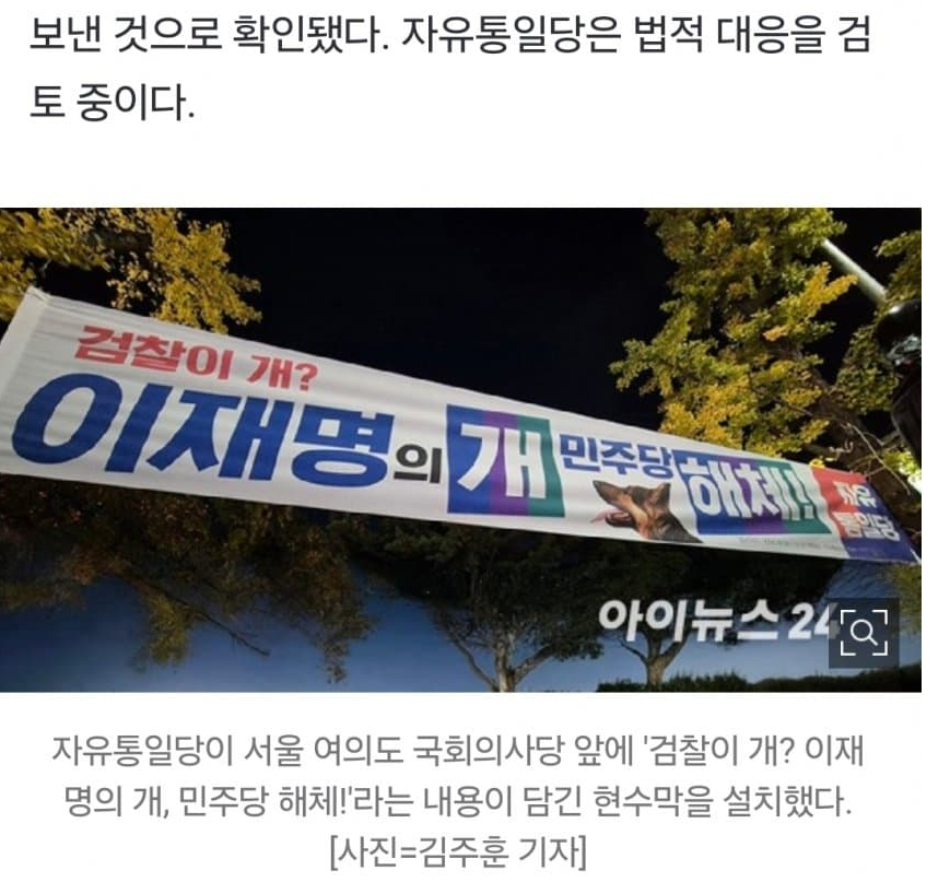 자유통일당 후보 15% 넘겨서 전액 선거보전비 받는댄다.... | 인스티즈