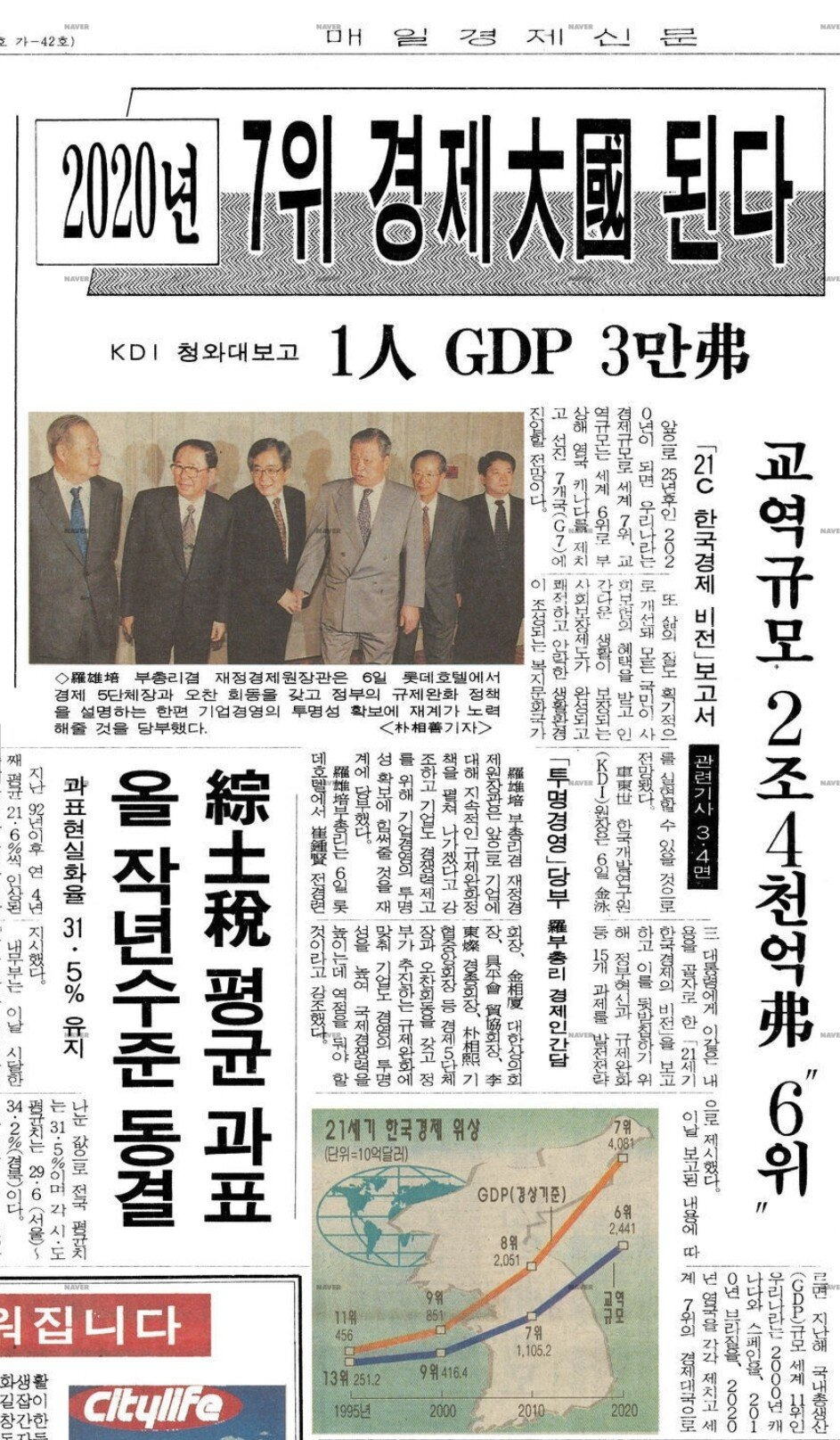 대한민국, 2020년 경제 규모로 영국 제치고 'G7' 진입 | 인스티즈