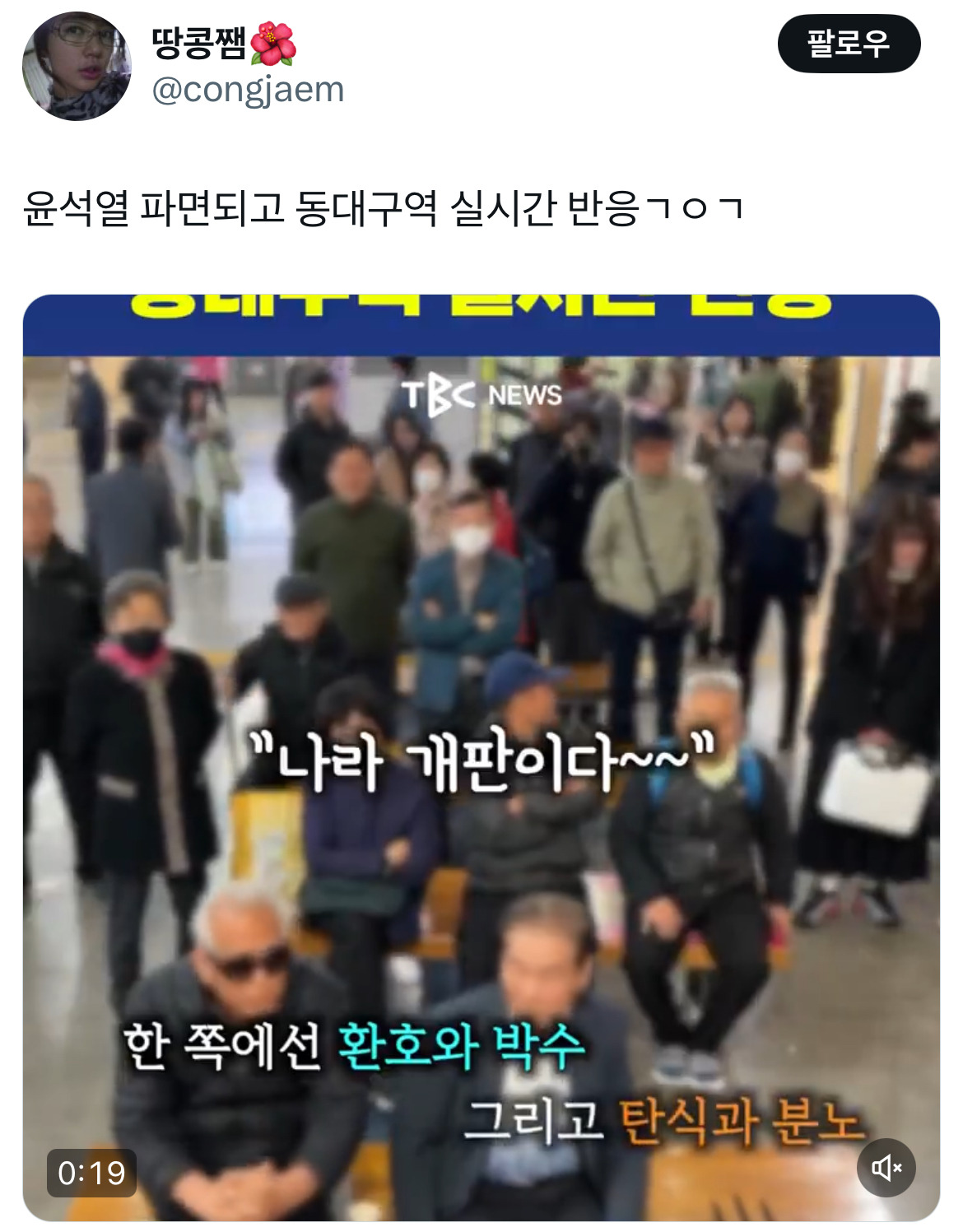 무정부가 되면 환율이 떨어지는 나라가 있습니다 바로 대한민국입니다 탄핵 기념 트위터 모음 2️⃣ .twt | 인스티즈