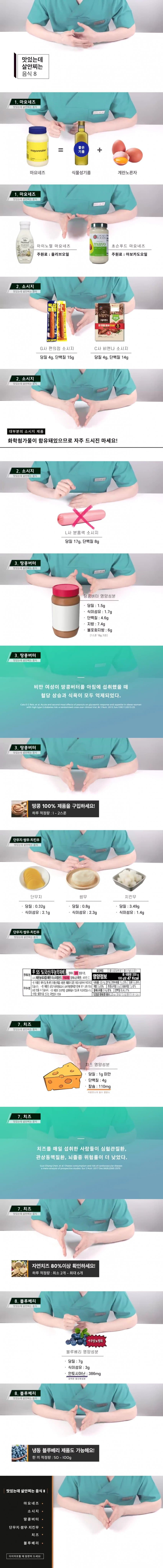  맛있는데 살 안 찌는 음식 8가지