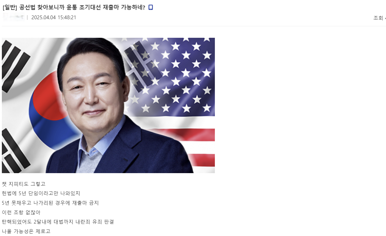 국힘갤러: 우리도 히틀러처럼 다시 집권하자(YOON AGAIN RESET KOREA) | 인스티즈