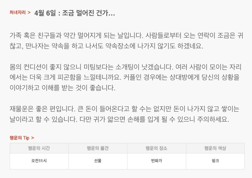 하루 전에 미리 보는 4월 6일 산수도인 별자리 운세 | 인스티즈