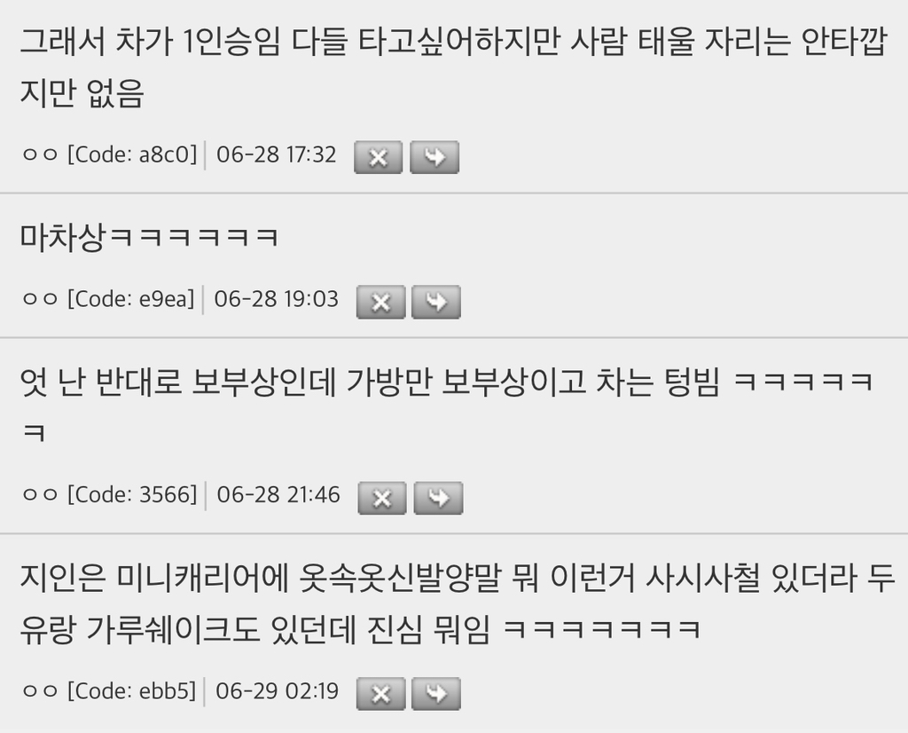 보부상인 사람들 차 샀을때 특징 | 인스티즈