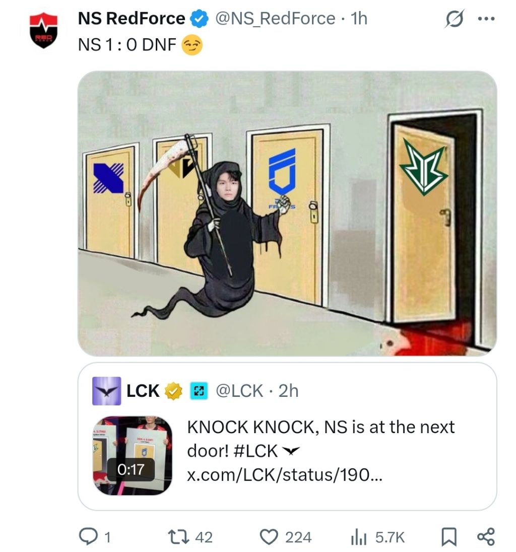 농심 레드포스 트위터 근황 ㅋㅋㅋㅋ | 인스티즈