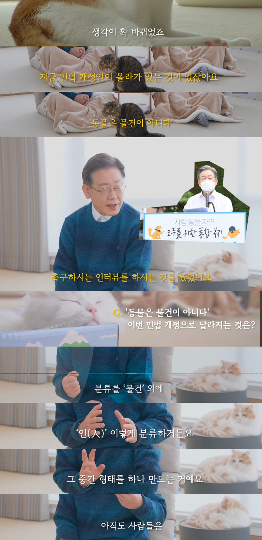 이재명이 그리고 있는 동물복지정책 | 인스티즈