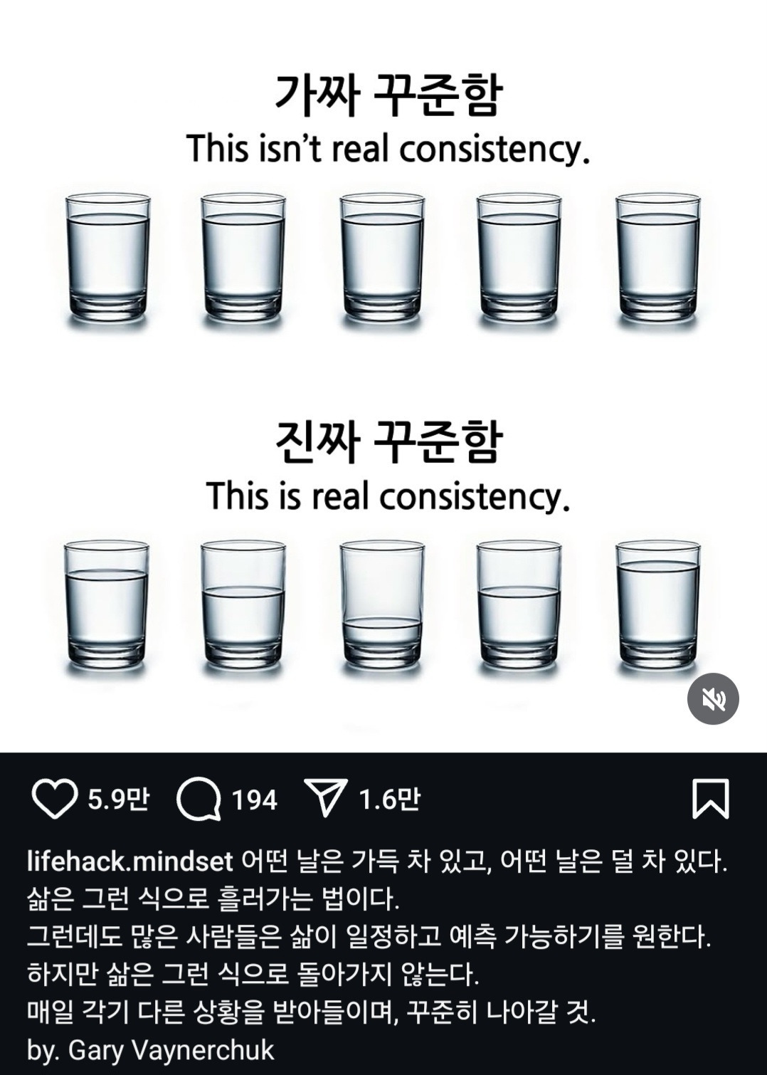  진짜 꾸준함 vs 가짜 꾸준함