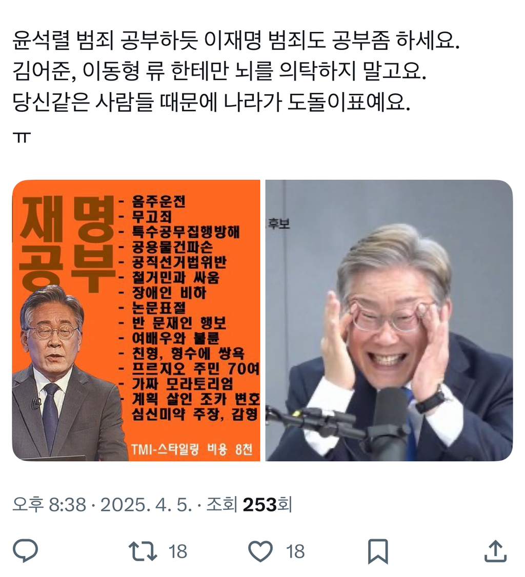 이재명 지지는 하지만 남정치인 덕질, 과도한 올려치기 주의해줬으면 좋겠어 | 인스티즈