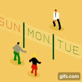 디자인 업계의 일주일.gif | 인스티즈