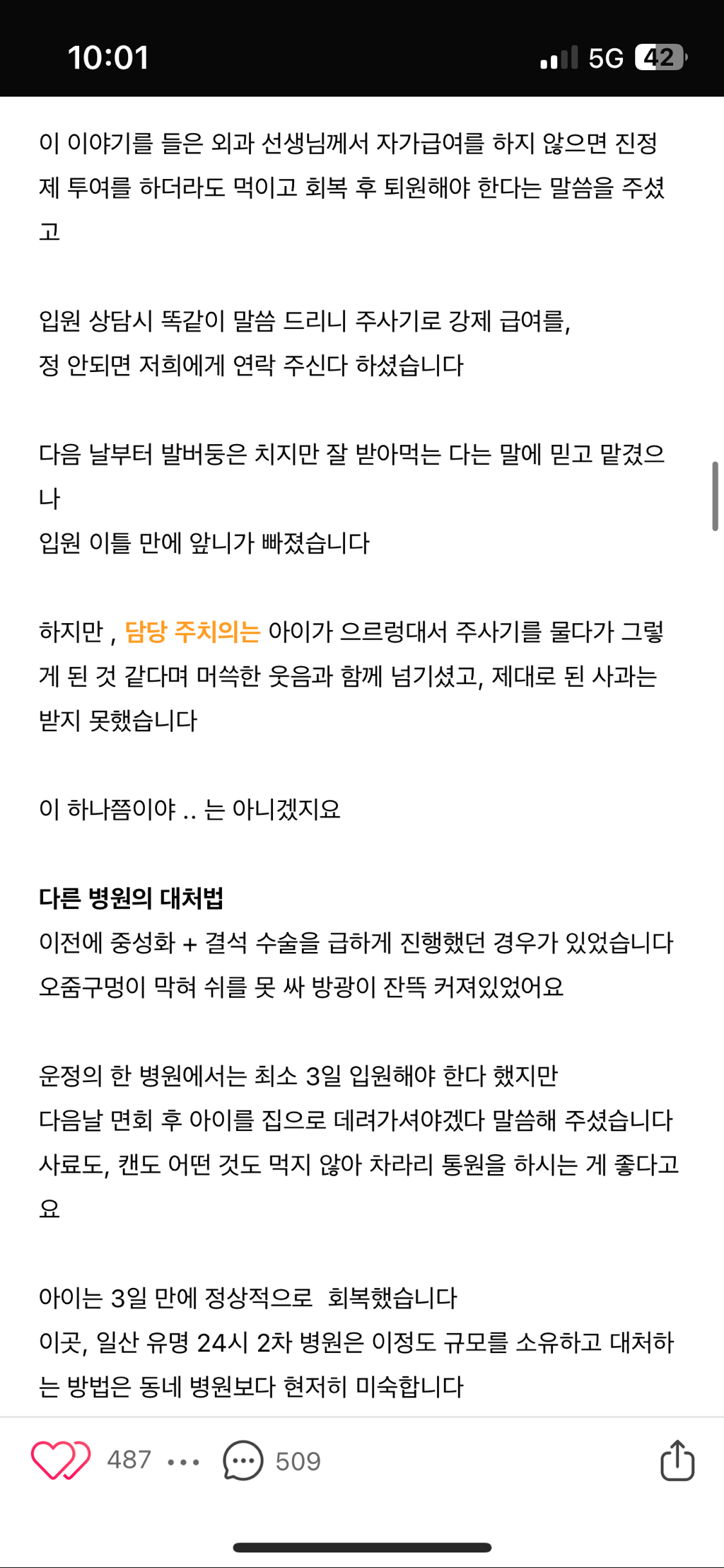 일산 xx24시 동물병원 아기 무지개다리 보내게했어 제발 봐주라 | 인스티즈