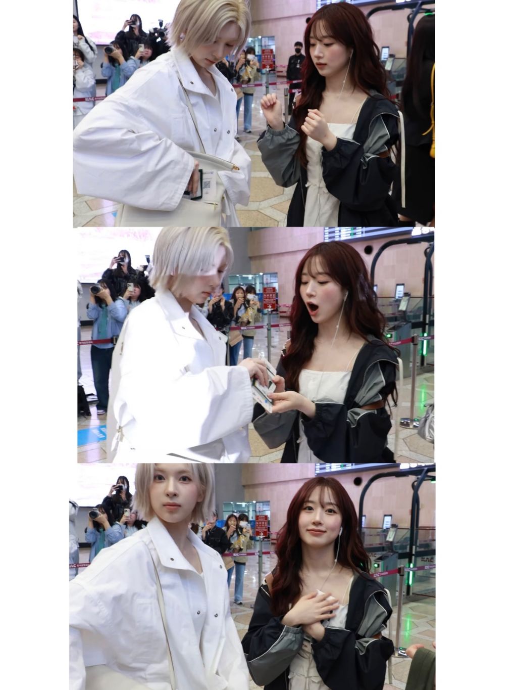 어제 짱예였던 엔믹스 해원 공항출국 미우미우 풀착장 정보 | 인스티즈