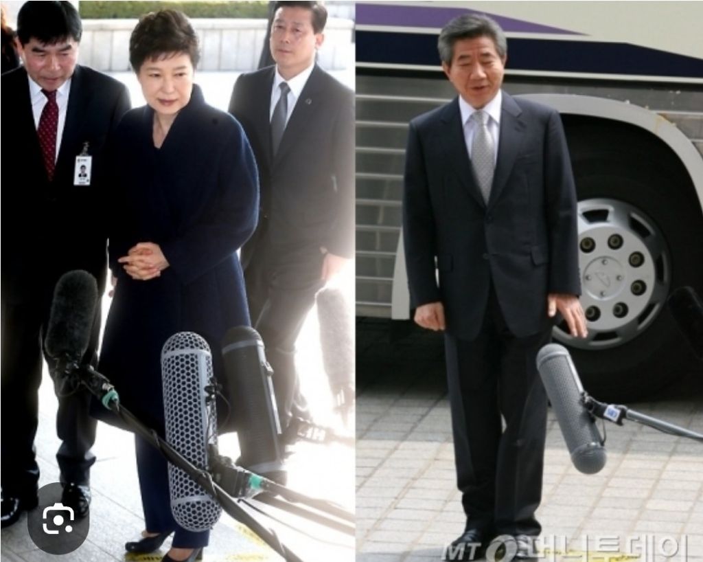 왜 돼지는 포토라인 안 세우고, 지하 지하주차장 통해 법원 가는데? 신종 전관예우냐? | 인스티즈