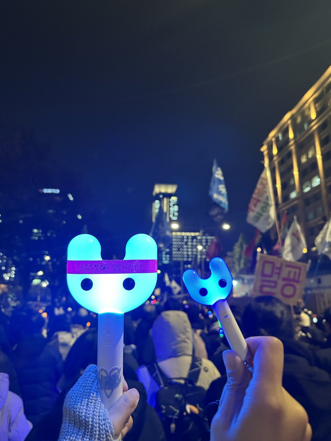 이재명 후원회 출범식에 등장한 뉴진스 빙키봉 (+ 해외거주자 대선투표 안내) | 인스티즈