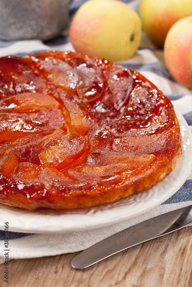 프랑스의 사과 디저트 타르트 타탱 (Tarte Tatin).jpg | 인스티즈