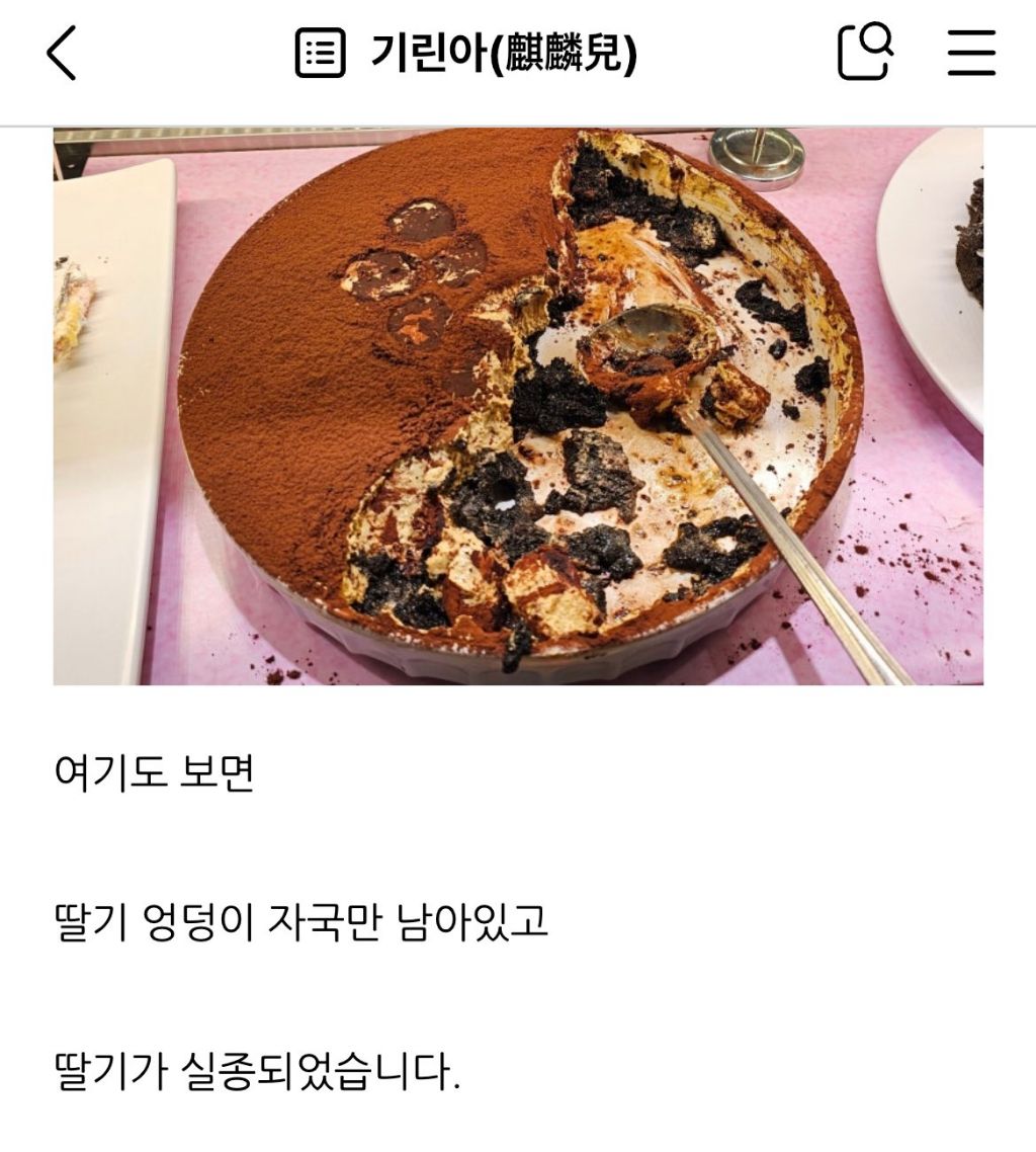  애슐리 딸기축제 후기 명문
