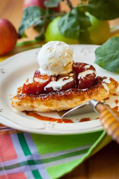 프랑스의 사과 디저트 타르트 타탱 (Tarte Tatin).jpg | 인스티즈