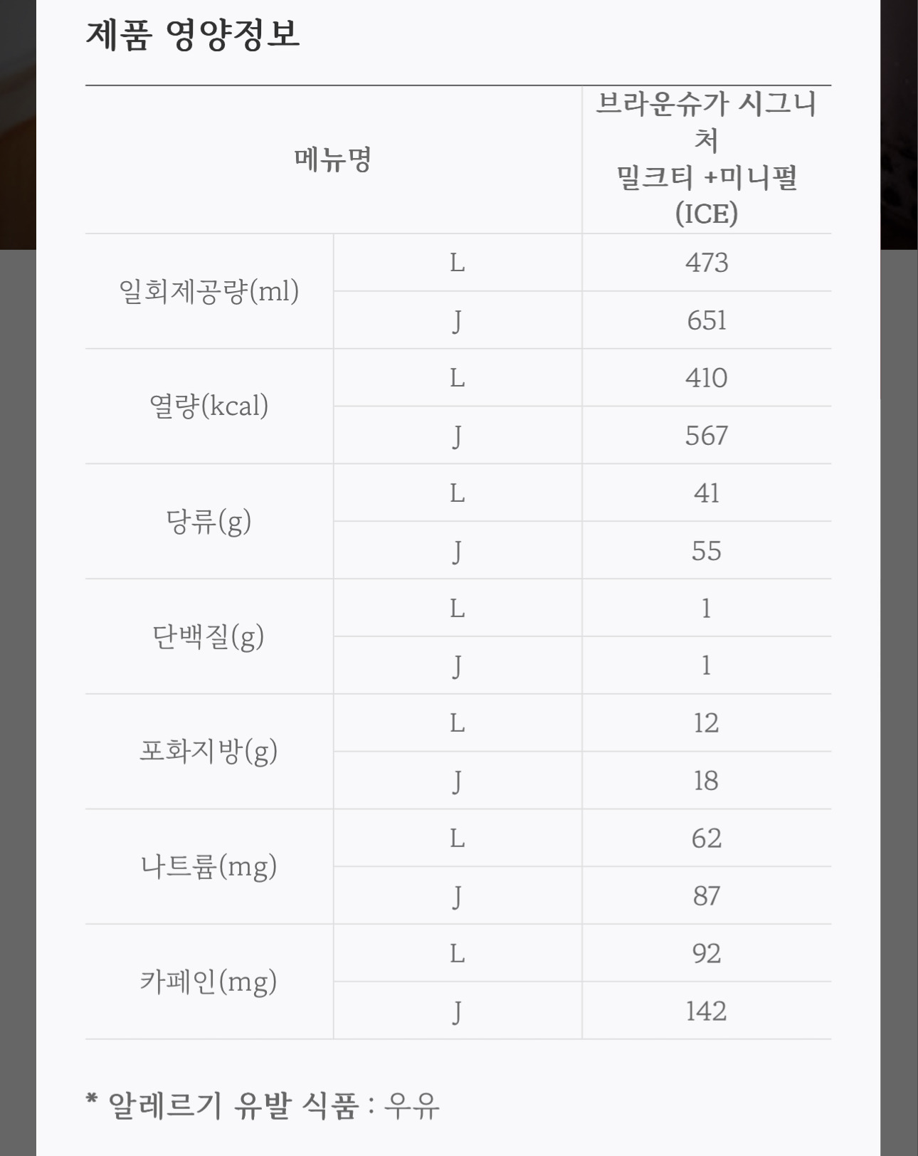 공차 브라운슈가 시그니처 밀크티 출시 | 인스티즈