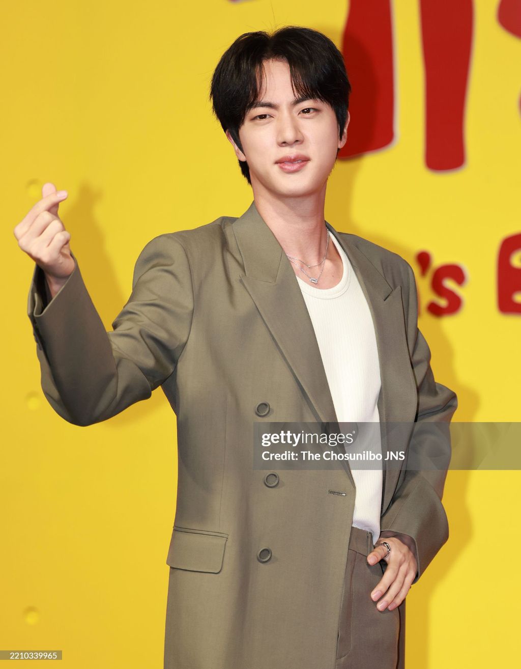 어제 기안장 기자간담회 방탄소년단 진 게티 이미지 | 인스티즈