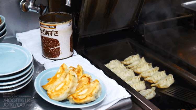 군만두와 맥주.gif | 인스티즈