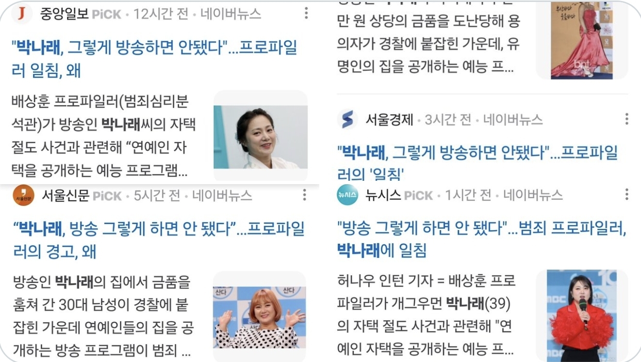  표독스러운 한국 언론