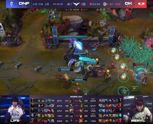  [DNF vs DK] 영장류 GOAT 데뷔 첫 펜타킬