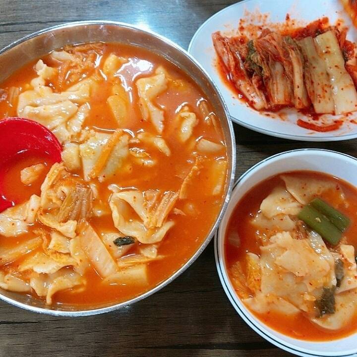김치 수제비 | 인스티즈