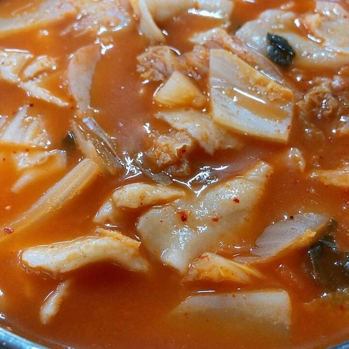 김치 수제비 | 인스티즈
