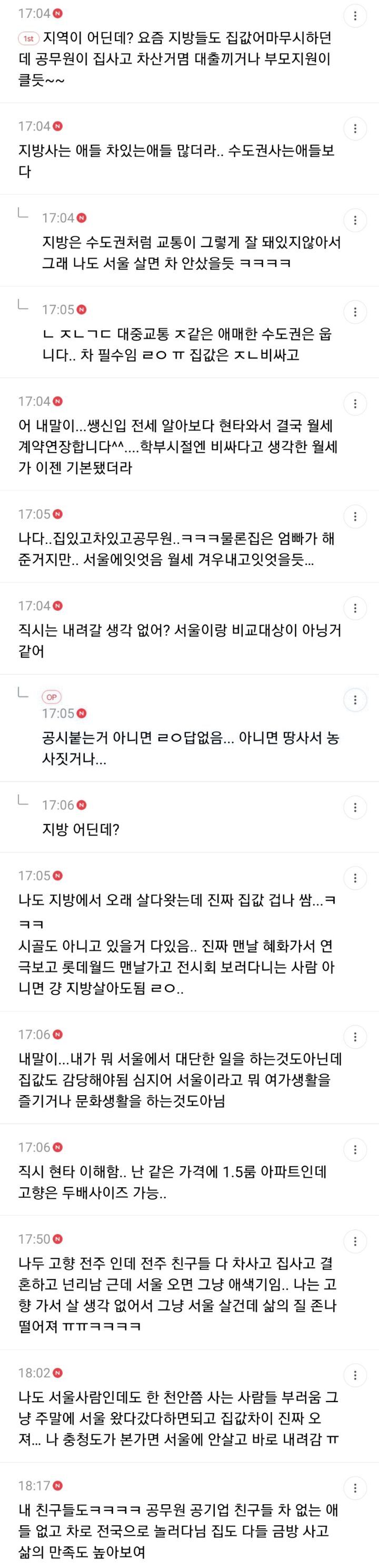 상경해서 취업 후 현타느끼는 지방출신 직장인.txt | 인스티즈