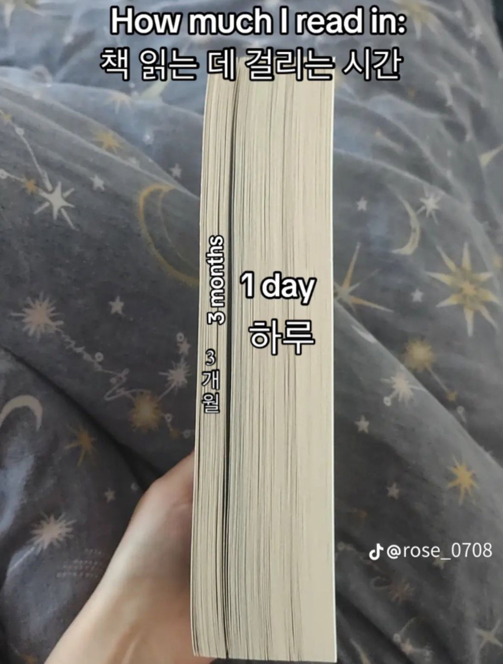  내가 책 읽는데 걸리는 시간