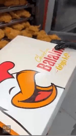  미국 치킨박스