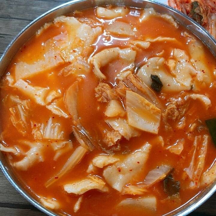 김치 수제비 | 인스티즈