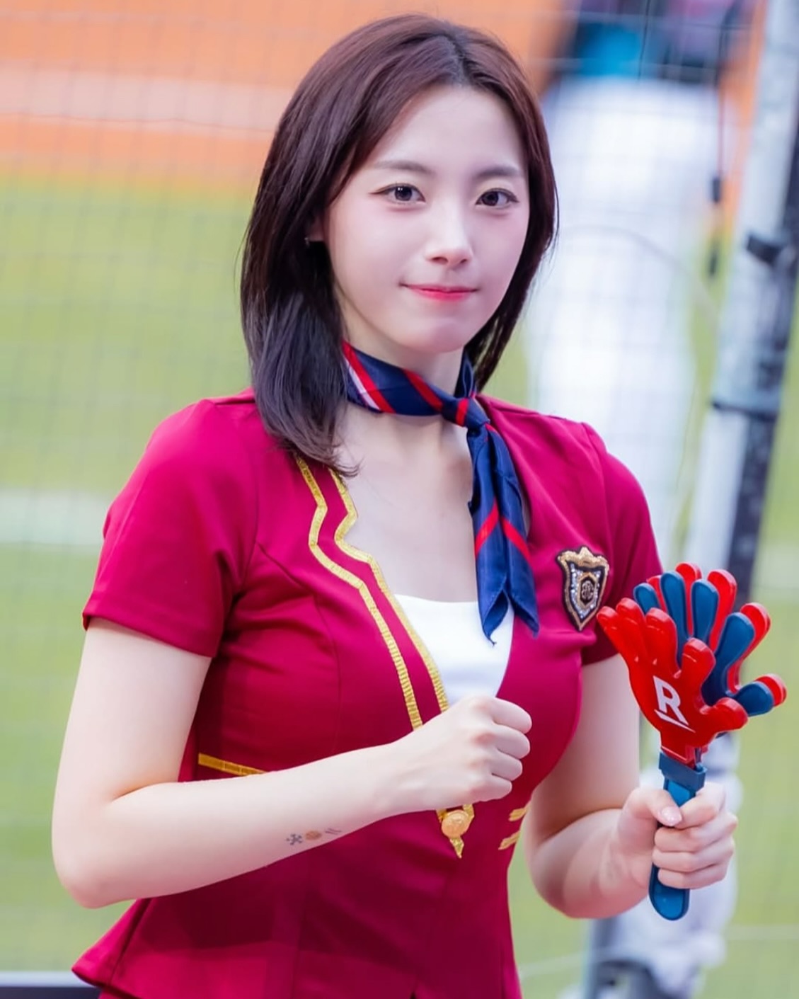 대만에서..승무원룩 하지원 치어리더.jpg | 인스티즈